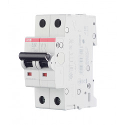 Автоматический выключатель ABB S202 (2CDS252001R0254) 2P 25А тип C 6 кА 400 В на DIN-рейку