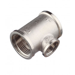 Тройник переходный Valtec (VTr.750.N.0604) 1 ВР(г) х 1/2 ВР(г) х 1 ВР(г) латунный