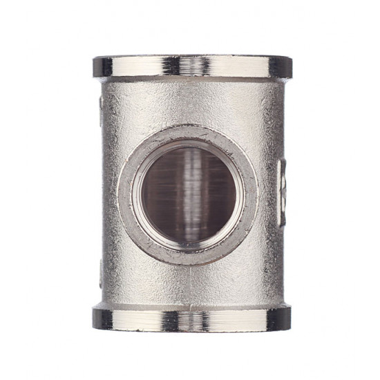 Тройник переходный Valtec (VTr.750.N.0604) 1 ВР(г) х 1/2 ВР(г) х 1 ВР(г) латунный