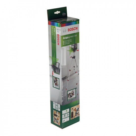 Нивелир лазерный Bosch Quigo Green (0603663C01) со штативом ВТ 150