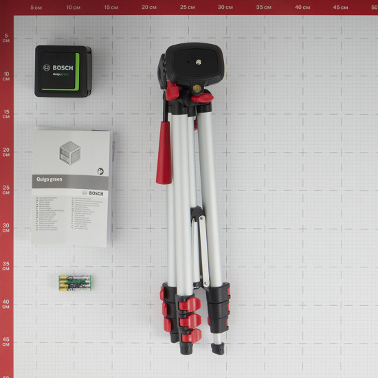 Нивелир лазерный Bosch Quigo Green (0603663C01) со штативом ВТ 150