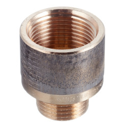 Переходник Viega (320423) 3/4 ВР(ш) х 1/2 НР(г) бронзовый