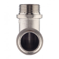 Угол Valtec (VTr.093.N.0005) 3/4 НР(ш) х 3/4 НР(ш) латунный