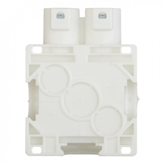 Коробка распределительная ABB d71х47 мм 2 ввода IP44 непрозрачная крышка безгалогенная