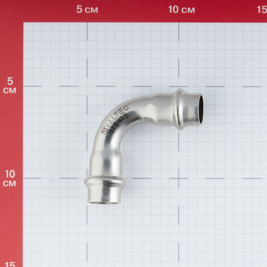 Угол VALTEC (VTi.951.I.001515) 90° 15 мм ВВ нержавеющая сталь