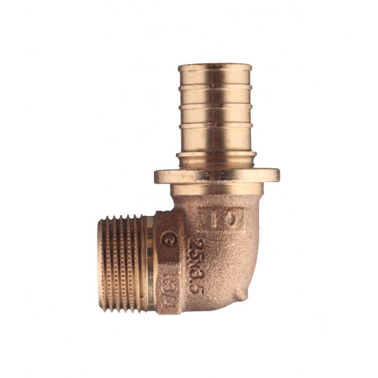 Угол RX Rehau (13660911001) 25 мм х 3/4 НР(ш)