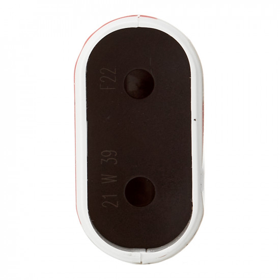 Розетка бытовая Legrand Helium (50166) без заземления 6 А 230 В IP20 с кольцом белая