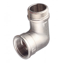 Угол Valtec (VTr.092.N.0006) 1 ВР(г) х 1 НР(ш) латунный