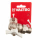 Кран шаровой латунный VALTEC Base (VT.228.NW.04) 1/2 ВР(г) х 1/2 НР(ш) бабочка с полусгоном угловой