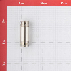 Ниппель удлинительный Valtec (VTr.652.N.0406) 1/2 НР(ш) х 60 мм латунный