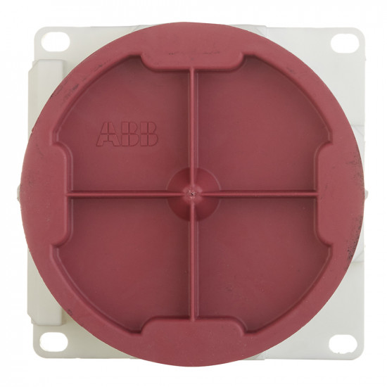 Коробка распределительная ABB d71х47 мм 5 вводов IP44 непрозрачная крышка безгалогенная