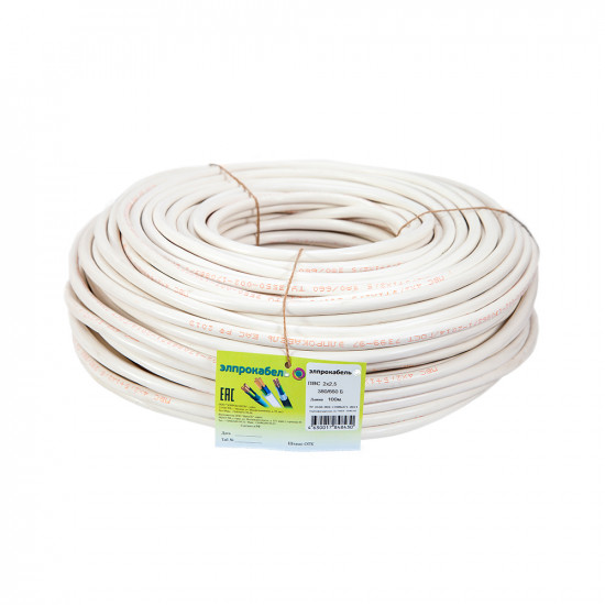 Провод Элпрокабель ПВС 2x2,5 (100 м)
