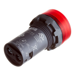 Лампа сигнальная ABB CL2-502R (1SFA619403R5021) 24 В тип AC/DС красная