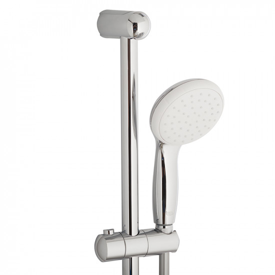 Душевой комплект GROHE Tempesta New 27853001 со стойкой 600 мм душевой лейкой D100 мм 1F и шлангом 1750 мм