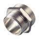 Ниппель переходной Stout (SFT-0004-112114) 1 1/2 НР(ш) х 1 1/4 НР(ш) латунный
