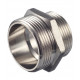 Ниппель переходной Stout (SFT-0004-112114) 1 1/2 НР(ш) х 1 1/4 НР(ш) латунный