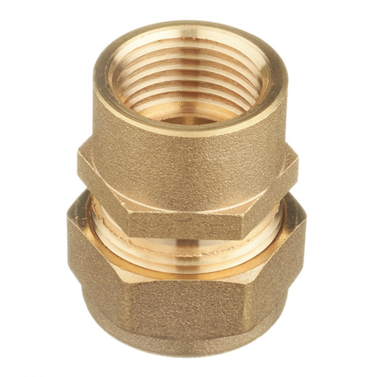 Муфта Stahlman IWS EasyFix 15 мм х 1/2 ВР(г) для гофрированных труб