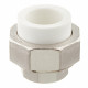 Муфта полипропиленовая VALTEC (VTp.762.0.02505) разъемная (американка) 25 мм х 3/4 ВР(г)
