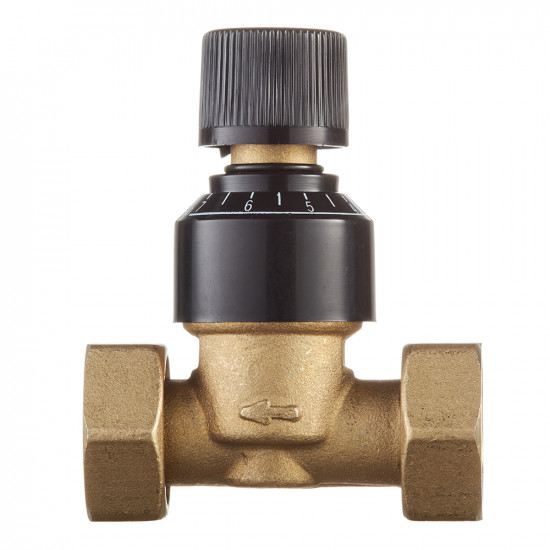 Клапан балансировочный перепускной Stout (SDG-0019-000005) 3/4 ВР(г) 0,2-2,5 бар