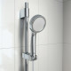 Душевой комплект IDDIS SpaHome SPA1F68i16 со стойкой 713 мм лейкой d95 мм шланг 1500 мм с держателем без регулировки