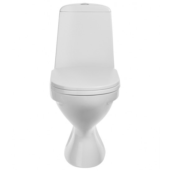Унитаз-компакт GESSO Home de luxe W102 с косым выпуском c сиденьем пластик