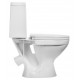 Унитаз-компакт GESSO Home de luxe W102 с косым выпуском c сиденьем пластик
