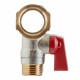Коллектор Stout (SMB 6200 341203) 3/4 ВР(г) х 3 выхода 1/2 НР(ш) х 3/4 НР(ш) с шаровыми кранами