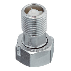 Полусгон Valtec (VTr.612.N.0004) 1/2 НР(ш) с накидной гайкой и обратным клапаном латунный