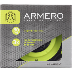 Рулетка Armero магнитная 3-кратное ускорение намотки 30 м x 13 мм
