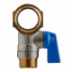 Коллектор Stout (SMB 6201 341204) 3/4 ВР(г) х 4 выхода 1/2 НР(ш) х 3/4 НР(ш) с шаровыми кранами
