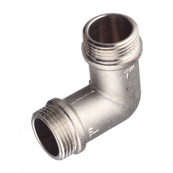Угол Valtec (VTr.093.N.0006) 1 НР(ш) х 1 НР(ш) латунный