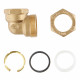 Угол Stahlman IWS EasyFix 90° 20 мм х 3/4 ВР(г) для гофрированных труб