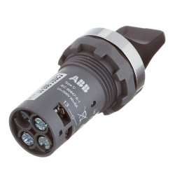 Переключатель ABB C2SS1-30B-11 (1SFA619200R3076) 45 градусов 220 В 1НО+1НЗ черный с фиксацией