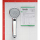 Лейка для душа IDDIS A11031 d80 мм 3F без шланга