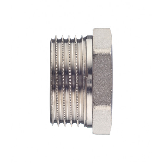 Футорка Stout (SFT-0029-000134) 1 НР(ш) х 3/4 ВР(г) латунная
