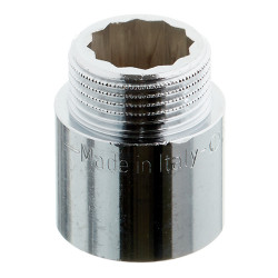Удлинитель Stout (SFT-0002-003425) 25 мм 3/4 ВР(г) х 3/4 НР(ш) хром латунный