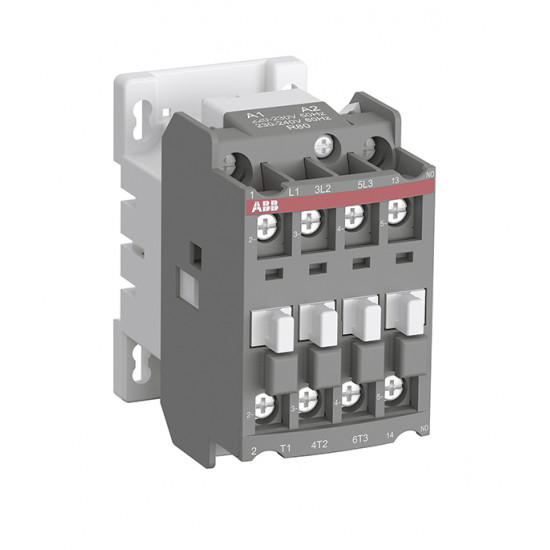 Контактор модульный ABB AX 12-30-10-80 (1SBL911074R8010) 220 В 12 А тип AC 3P с катушкой управления