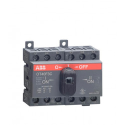 Рубильник реверсивный ABB OT40F3С (1SCA104913R1001) 3P 40А 690 В на DIN-рейку/монтажную плату