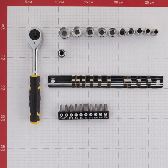 Набор торцевых головок Stanley Fatmax 1/4" (FMMT82679-0)