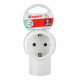 Розетка бытовая Legrand Helium (50199) с заземлением 16 А 230 В IP20 кронштейн для крепления к стене белая