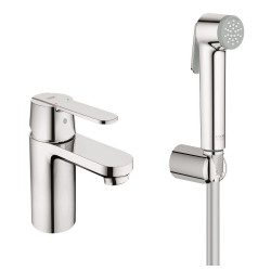 Смеситель для раковины с гигиеническим душем GROHE Get 23238000 S-size однорычажный