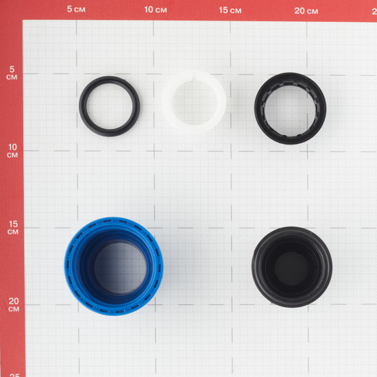 Муфта ПНД Tebo компрессионная переходная 32х3/4 ВР(г)