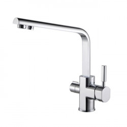 Смеситель для кухонной мойки под фильтр однорычажный  боковой  Kaiser Decor 40144