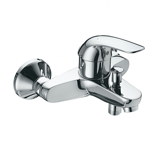 Смеситель для ванны и душа GROHE EUROECO 32743000 DN15 с коротким изливом однорычажный без лейки