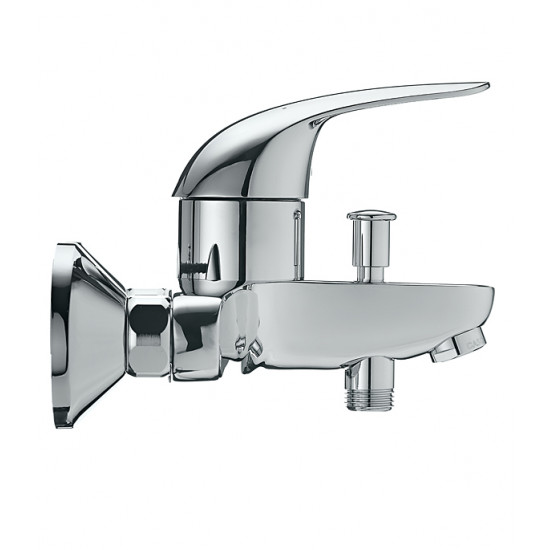Смеситель для ванны и душа GROHE EUROECO 32743000 DN15 с коротким изливом однорычажный без лейки