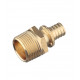 Соединитель прямой Stout (SFA-0001-001634) 16 мм х 3/4 НР(ш) латунный