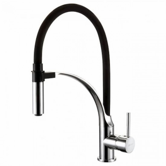 Смеситель для кухни с гибким изливом LEMARK Soul, хром LM6007C