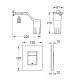 Клавиша смыва GROHE Skate Cosmopolitan Set Fresh хром глянцевая