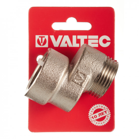 Эксцентрик VALTEC (VTr.094.N.06020) 1 ВР(г) х 1 НР(ш) х 20 мм латунный