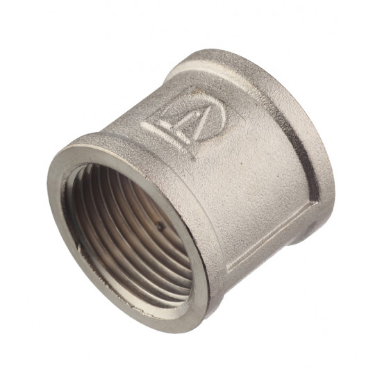 Муфта Valtec (VTr.270.N.0006) 1 ВР(г) х 1 ВР(г) латунная